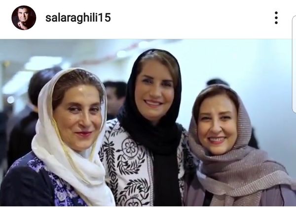 دیدار سه بانوی بازیگر پیشکسوت در برج میلاد + عکس