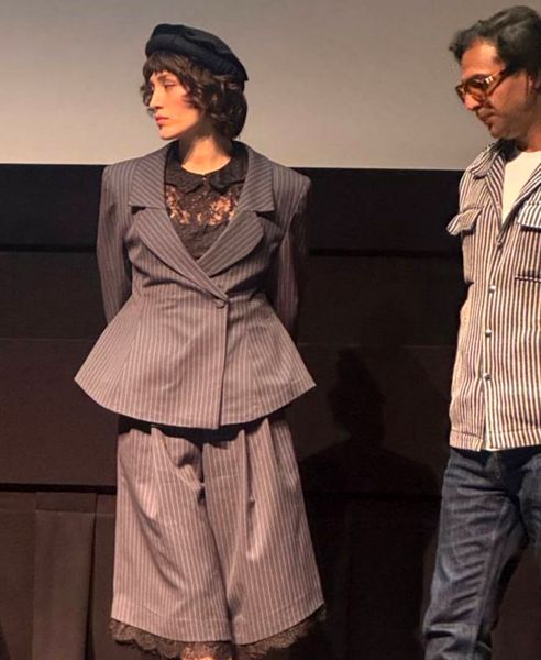 استایل عجیب فرشته حسینی در جشنواره تورنتو