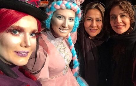 میهمانان تئاتر متین ستوده + عکس