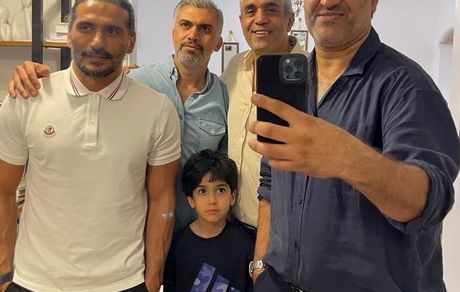 عکسی جدید از پژمان جمشیدی با دوستانش
