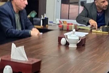 برگزاری جلسه تبادل نظر و هم اندیشی تعدادی از فعالان اجتماعی و مدنی با برخی از اعضای حزب در خصوص مسایل روز کشور در دفتر حزب راه ملت