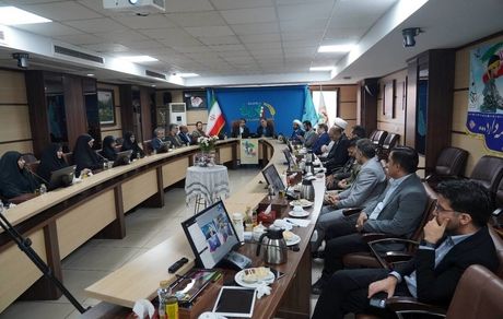 مراسم گرامیداشت هفته دفاع مقدس و نشست فرهنگی صندوق