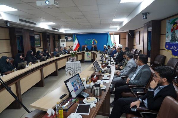 مراسم گرامیداشت هفته دفاع مقدس و نشست فرهنگی صندوق