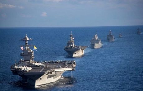 آمریکا ناو هواپیمابر به سواحل ونزوئلا اعزام کرد