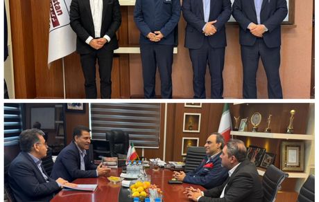 دیدار مدیر شعب بانک مسکن استان با مدیرعامل شرکت فولاد اکسین خوزستان / گامی در جهت توسعه همکاری‌های مالی و سرمایه‌گذاری