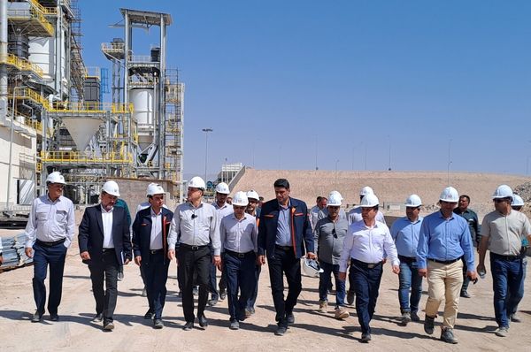 بازدید مدیرعامل شرکت ملی مس از طرحهای توسعهای مجتمع شهربابک