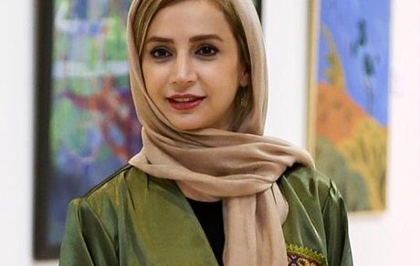 شبنم قلی‌خانی در مراسم رونمایی از پوستر جشنواره شهر