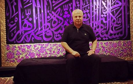 علی پروین در هیات عزاداری + عکس