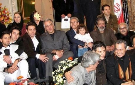 چهره شطرنجی خانم هنرمند در عکس ایرج نوذری + عکس