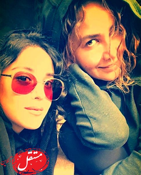 آنا نعمتی زیبا و دوستش + عکس