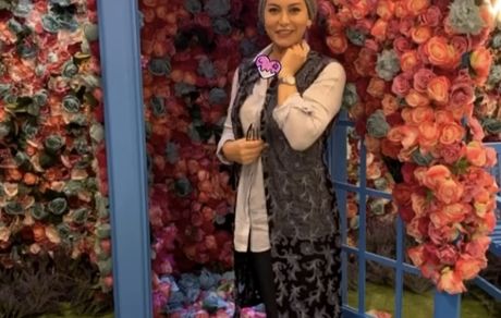 فریبا نادری در لوکیشنی گل گلی + عکس