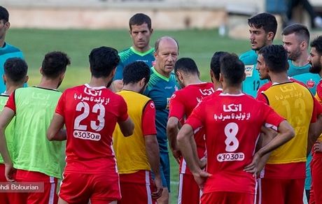تمرین فردای پرسپولیس با حضور رسانه ها
