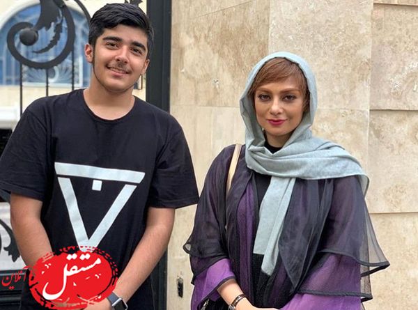 یکتا ناصر در کنار طرفدارش + عکس