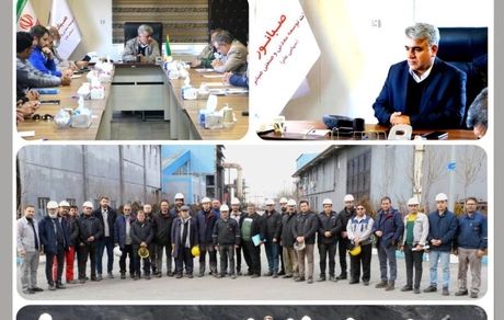 بازدید جامع مدیرعامل صبانور از پروژه‌ها و واحدهای تولیدی و معدنی 