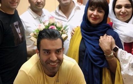  عفت ِ سریال "دودکش" در کنار رضا یزدانی+ عکس
