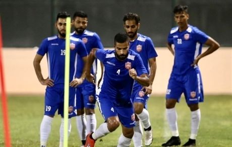 آماده‌سازی بحرینی‌ها قبل از دیدار با ایران + عکس 