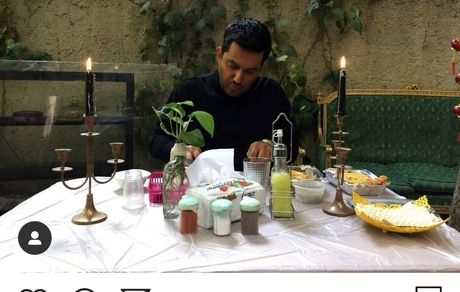 ناهارخوران حامد بهداد+ عکس