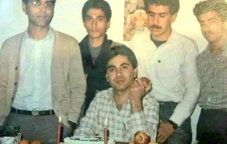 عکس زیرخاکی از جوانی های مهران مدیری 