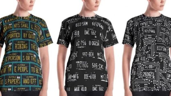 فریب دوربین های ترافیک با تی شرت طراحی شده توسط هکر ها