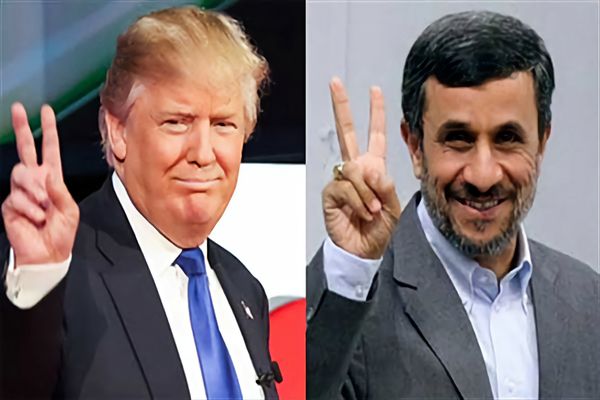 آیا احمدی‌نژاد و ترامپ همزمان رئیس جمهور می‌شوند؟ چشم امید احمدی نژاد به انتخابات واشنگتن