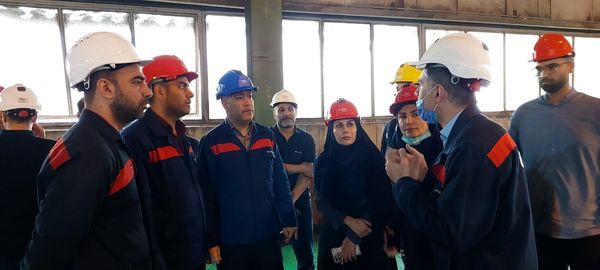 گشت VIP در شرکت فولاد اکسین خوزستان برگزار شد