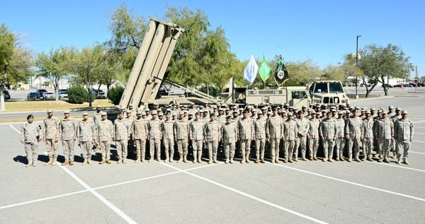 عکسی از سامانه پدافندی ضد بالستیک THAAD در عربستان