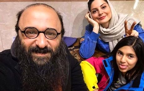عکس سولماز غنی و همسرش