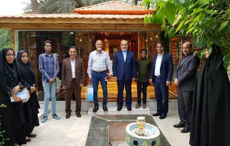 دیدار مدیرعامل سازمان منطقه آزاد قشم با اعضای انجمن تالاسمی