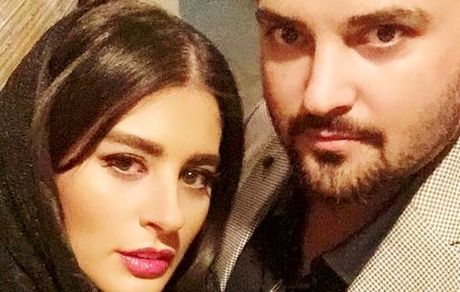 مهدی سلوکی در کنار همسرش + عکس