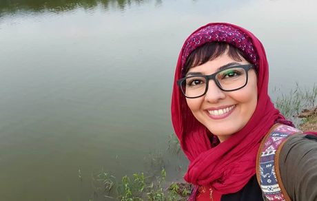 آناهیتا همتی در دریاچه + عکس