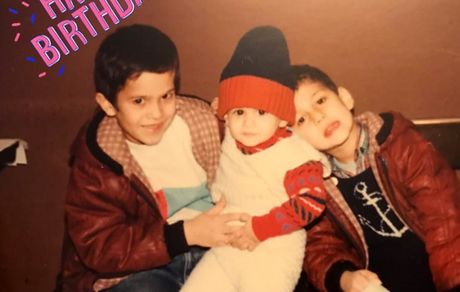 سیاوش‌خیرابی و تولد خان داداشش + عکس