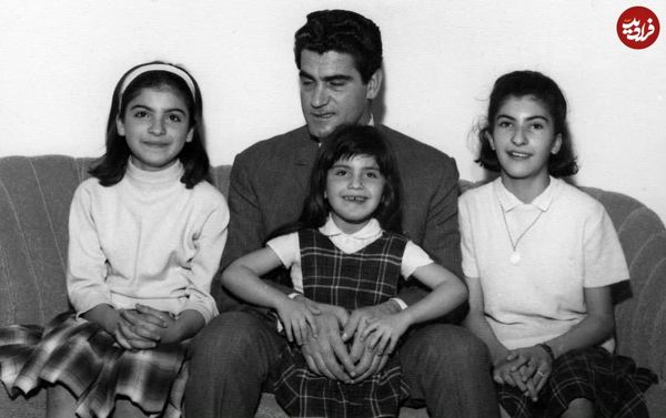 عکسی از «ویگن» در جوانی و در کنار دختران اش