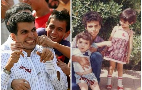 عکس زیر خاکی از کودکی های عادل فردوسی پور 