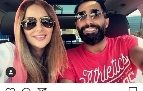 سلفی خانم بازیگر باهمسرش، خورزوخان شبهای ببره + عکس 