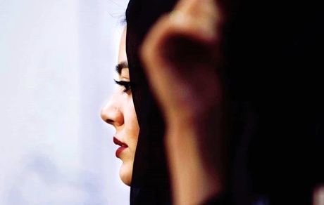 چهره ماهور الوند از نیمرخ + عکس