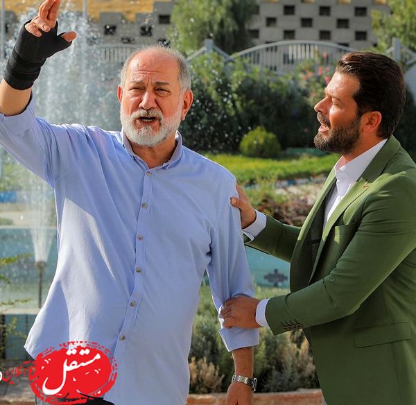 وقتی آتیلا پسیانی عصبانی میشود + عکس