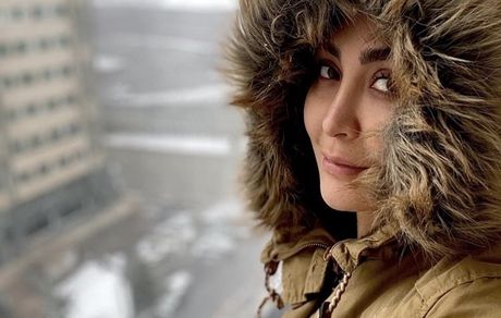 مریم معصومی در سرمای زمستانی + عکس