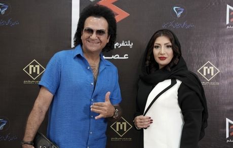 تصویری از اندی در افتتاحیه یک فیلم ایرانی