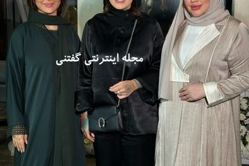 سحر قریشی در افتتاحیه مزونی لوکس در دبی