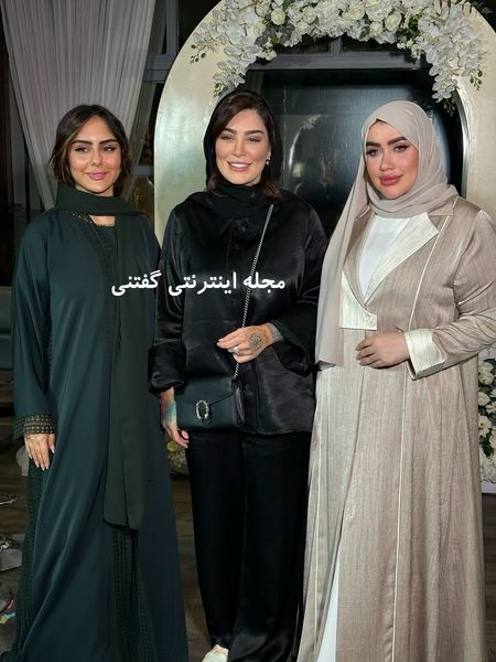 سحر قریشی در افتتاحیه مزونی لوکس در دبی