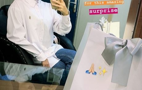 سورپرایز شدن ترلان پروانه سر صحنه تئاتر + عکس