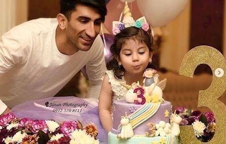 تولد لاکچری دختر دروازه بان تیم ملی + عکس