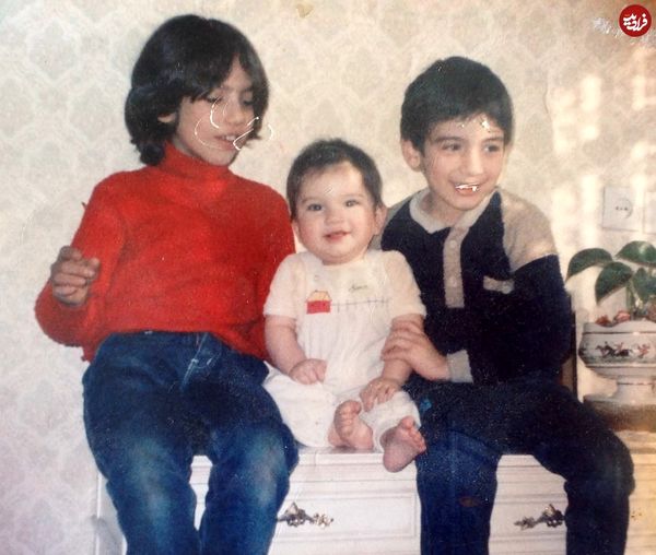 عکسی از «متین ستوده» در ماه های نخست تولد