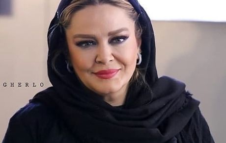 بهاره رهنما  با استایل مشکی رنگش + عکس