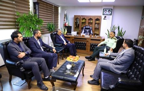 دیدار مدیرعامل بانک دی با رئیس پلیس امنیت اقتصادی تهران بزرگ