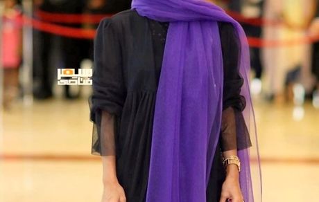 استایل بنفش رنگ الهه حصاری + عکس