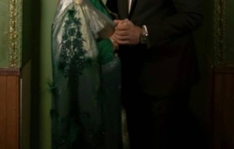 عکس عید غدیری  بهاره رهنما و حاجی با لباس مجلسی 