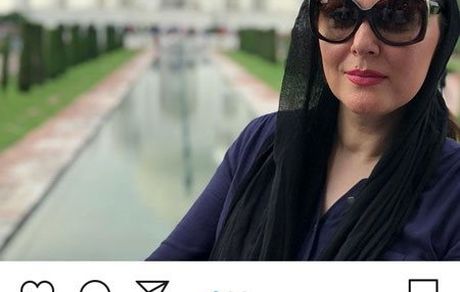 لاله اسکندری و تاج محل در یک قاب + عکس