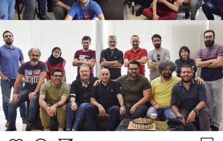 جمع بازیگران معروف در تولد آقای بازیگر + عکس