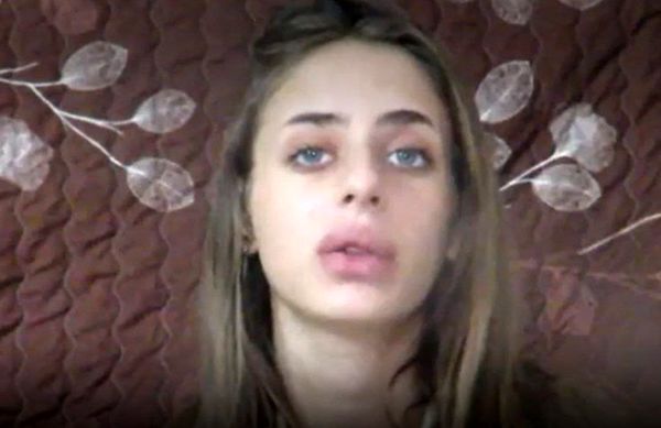 زن جوانی که حماس گروگان گرفته درخواست کمک کرد! 